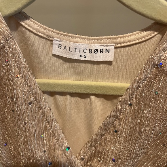 Baltic Born Child Grace Gown in Champagne - Picture 4 of 4